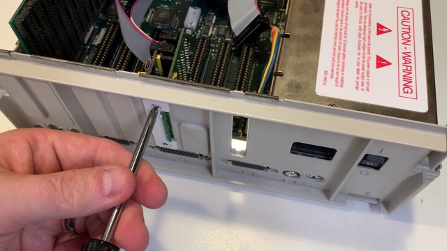 BlueGS in IIgs rear slot