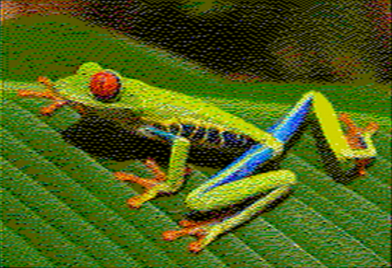 Red Eyed Tree Frog - OpenEmulator 8-pixel