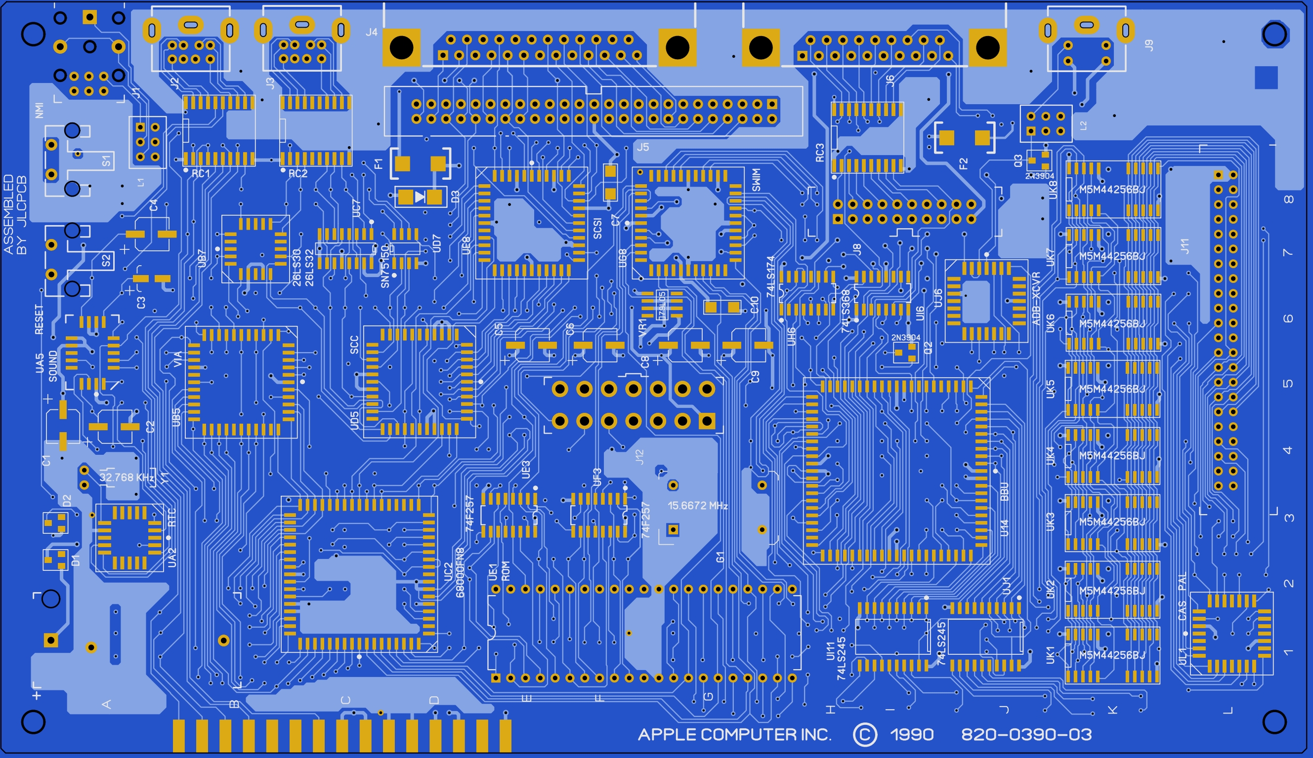 Finished Logic Board