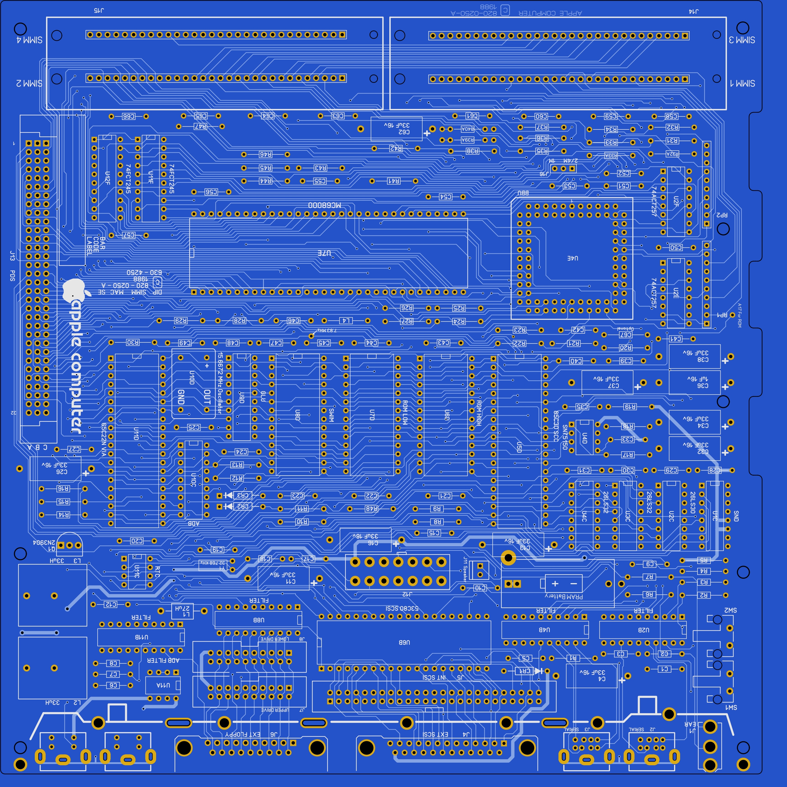 Finished Logic Board