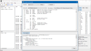 Gen/Asm Dialog Screenshot