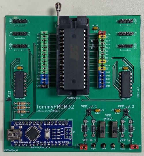 TommyPROM32 with SST39SF010