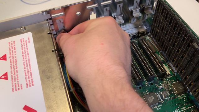 IIgs slot cover tab removal