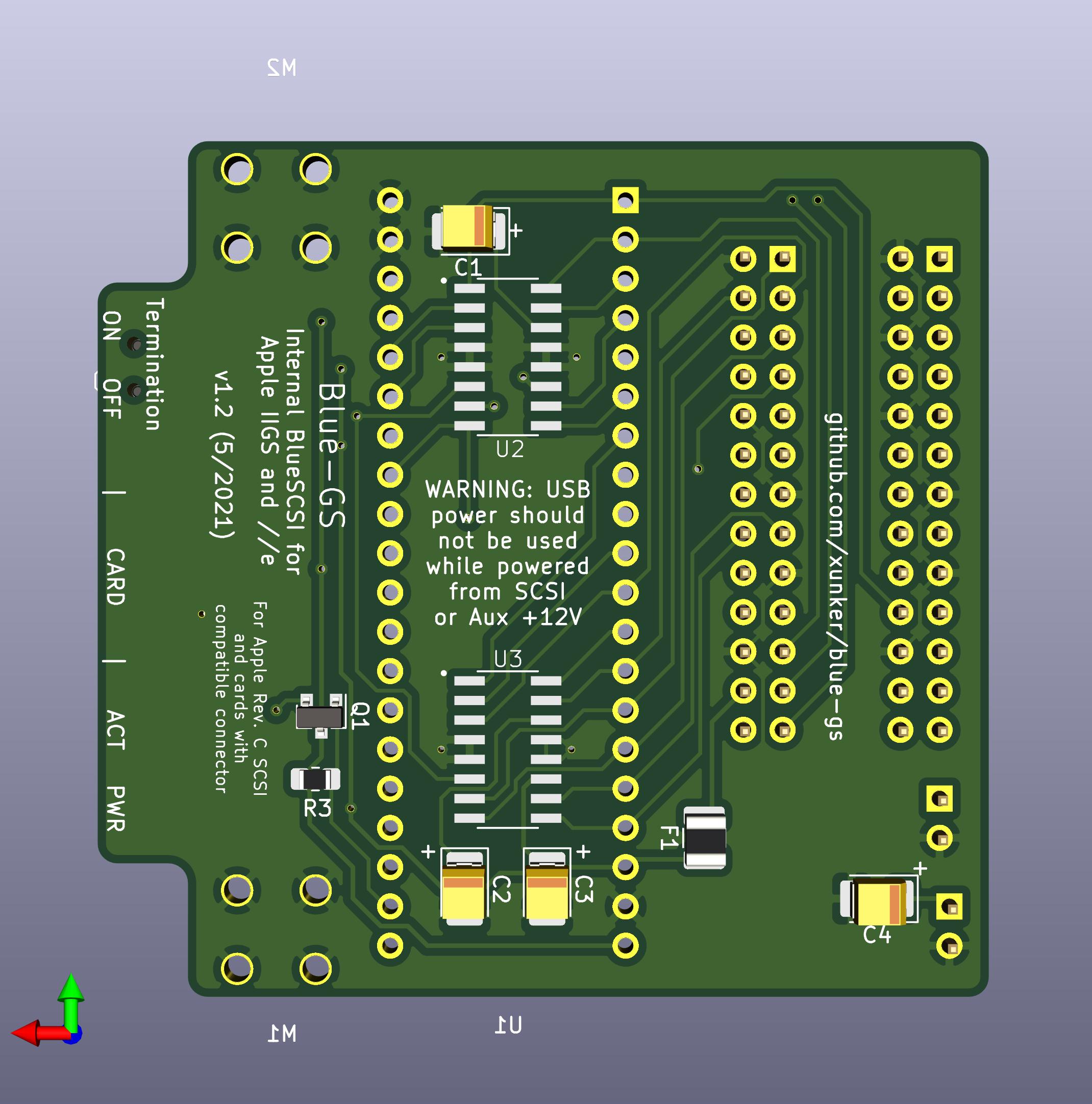 Rendering of back of board v1.2