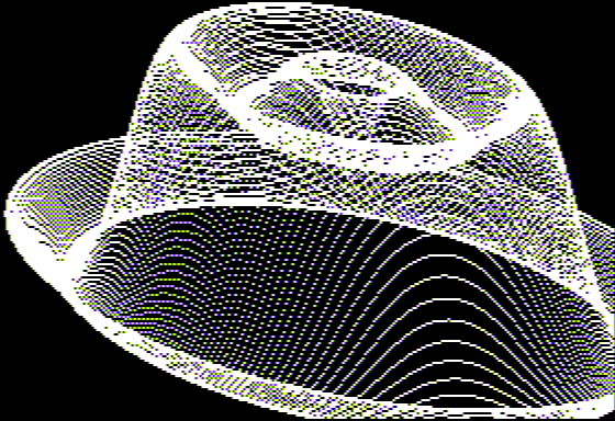 Hat 3D Wireframe