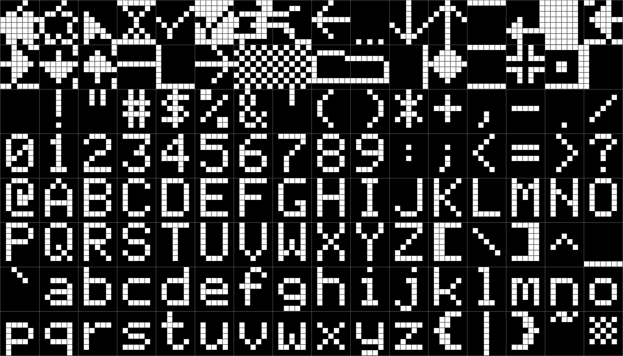 Apple 2e Font