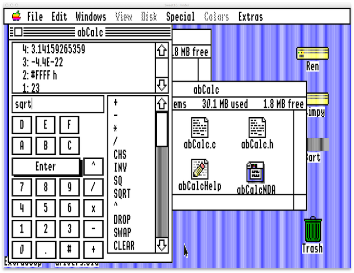 abCalc NDA Screenshot