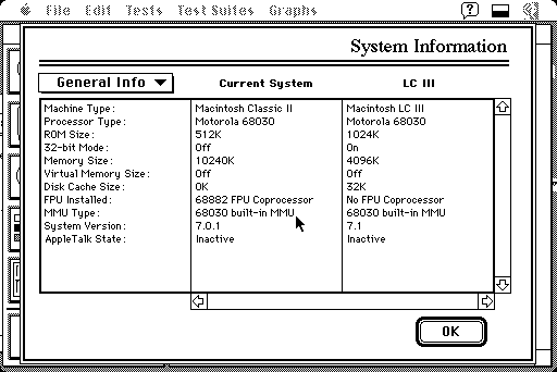 FPU card present in System Information